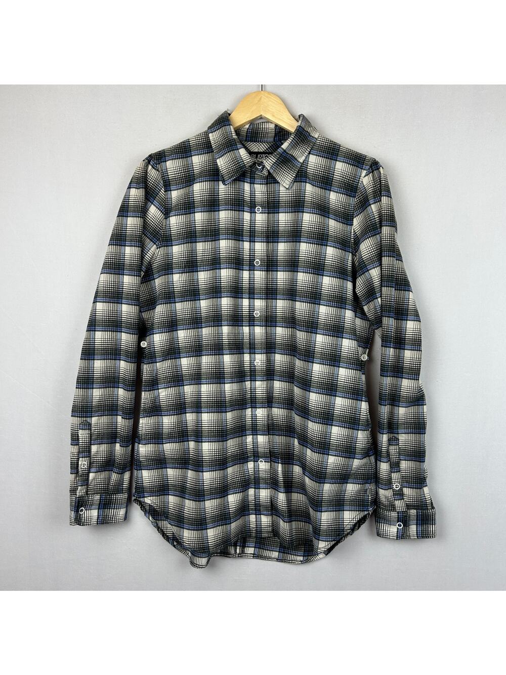 Burton Dryride WB Blitz Flannel Shirt Button Up Long Sleeve Plaid Women's Size L